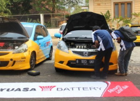 Peresmian Honda Jazz Fit Lampung Dengan Sponsor Yuasa Battery