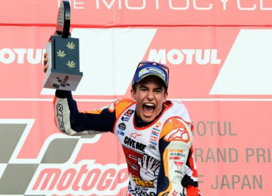 Marc Marquez Sabet Gelar Juara Dunia MotoGP 2016