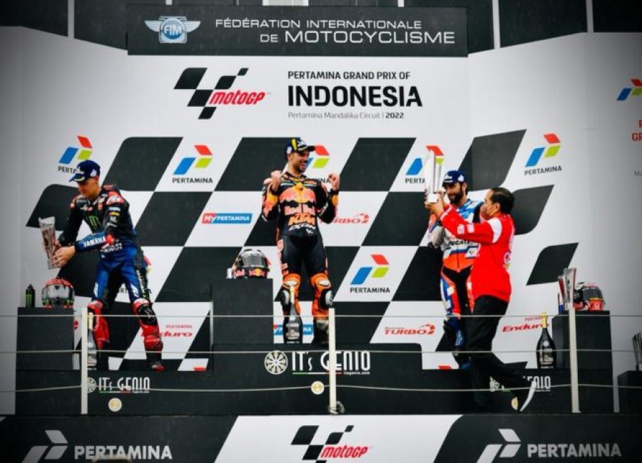 MotoGP Indonesia 2022: Oliveira Pembalap Pertama Juara Di Mandalika