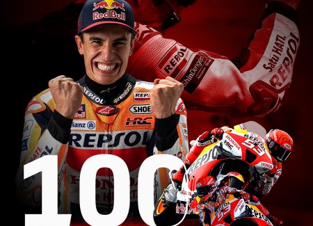 Akhirnya Marc Marquez Raih Podium Ke-100 Di MotoGP Australian 2022