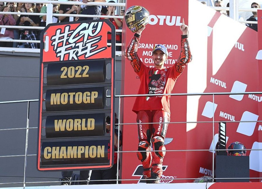 Hasil MotoGP Valencia 2022: Francesco Bagnaia Resmi Juara Dunia!