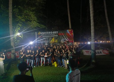 Yuasa Mendukung Perayaan 4th Anniversary Honda Brio Club Indonesia Chapter Manado