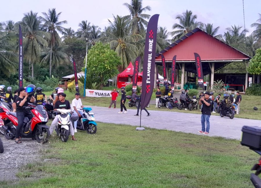 Yuasa Dukung 6th Anniversary Banana Squad Indonesia: Semangat Komunitas Motor Yang Tak Terbendung