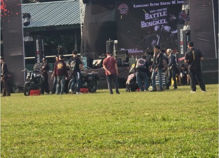 Kawasaki Retro Riders Motorcycle Club Indonesia 7th Anniversary