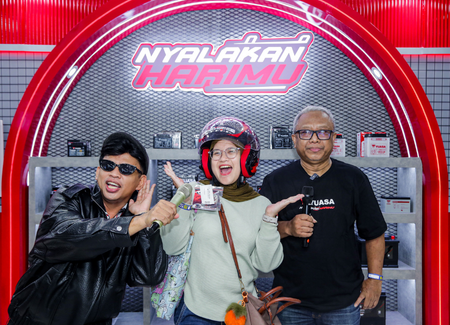 Yuasa ‘Nyalakan Harimu’ Di GIIAS 2026, Raih Favorite Booth Supporting Industry