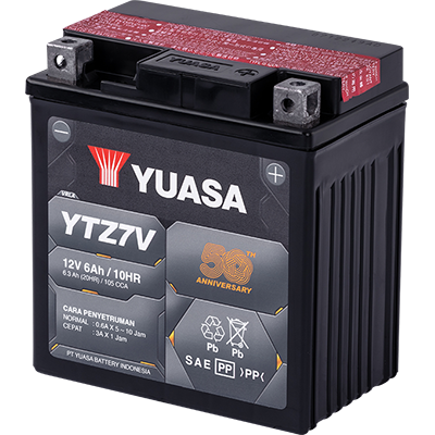 Aki Yuasa YTZ7-V untuk Yamaha MT-250