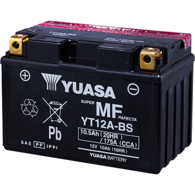 Aki Yuasa YT12A-BS untuk Kawasaki Ninja 650