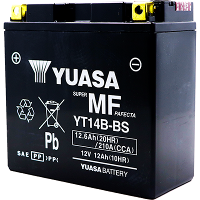 Aki Yuasa YT14B-BS untuk Yamaha FJR 1300/A/ES