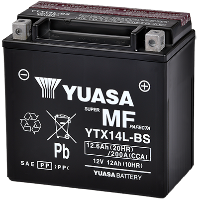 Aki Yuasa YTX14L-BS untuk Beneli Beneli 502 C