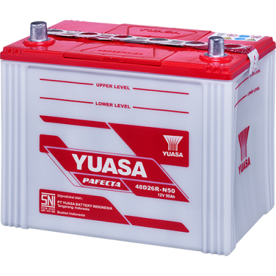 Aki Yuasa N-50 untuk Tata HT