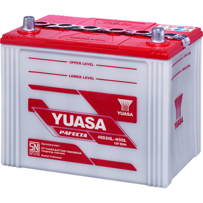 Aki Yuasa N-50L untuk MAZDA 626