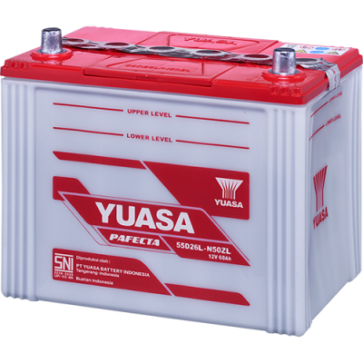 Aki Yuasa N-50ZL untuk MAZDA 626