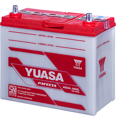 Aki Yuasa NS-60L untuk MAZDA Capella